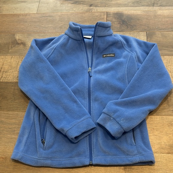 Columbia Girls Fleece Zip Up Jacket - Picture 3 of 7